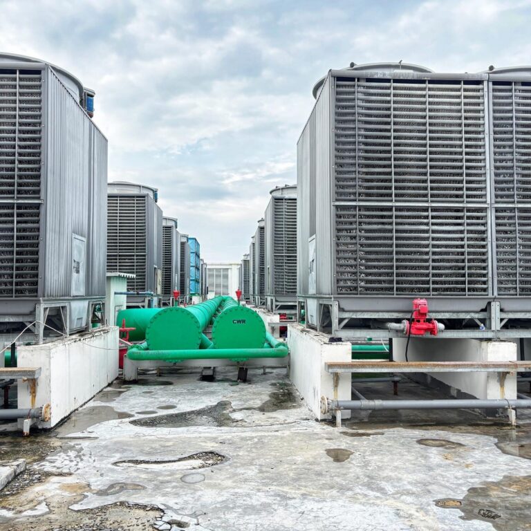 Rooftop HVAC unit replacement project